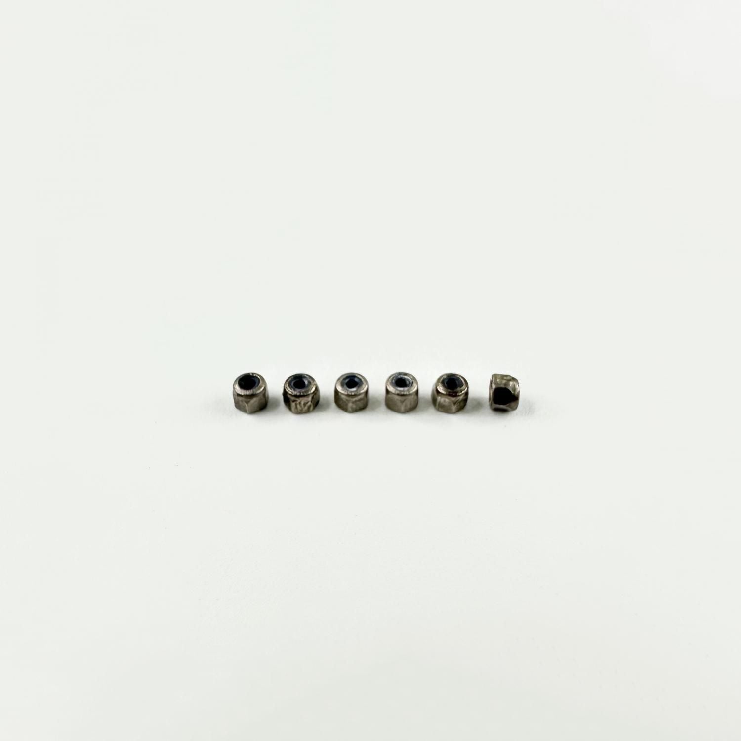 UAG Fingerboard Replacement Locknuts - High-Quality Skateboard Hardware for Fingerboards - Perfect for DIY Repairs & Upgrades