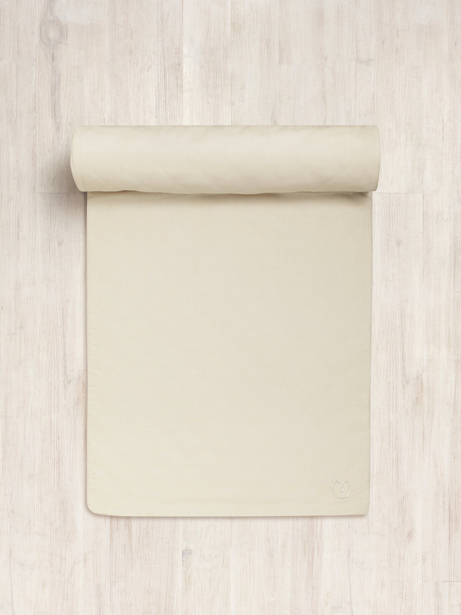 Organic Cotton Restorative Yoga Mat - Eco-Friendly & Non-Slip for Home & Studio Yoga Practice - Perfect for Meditation, Stretching & Relaxation