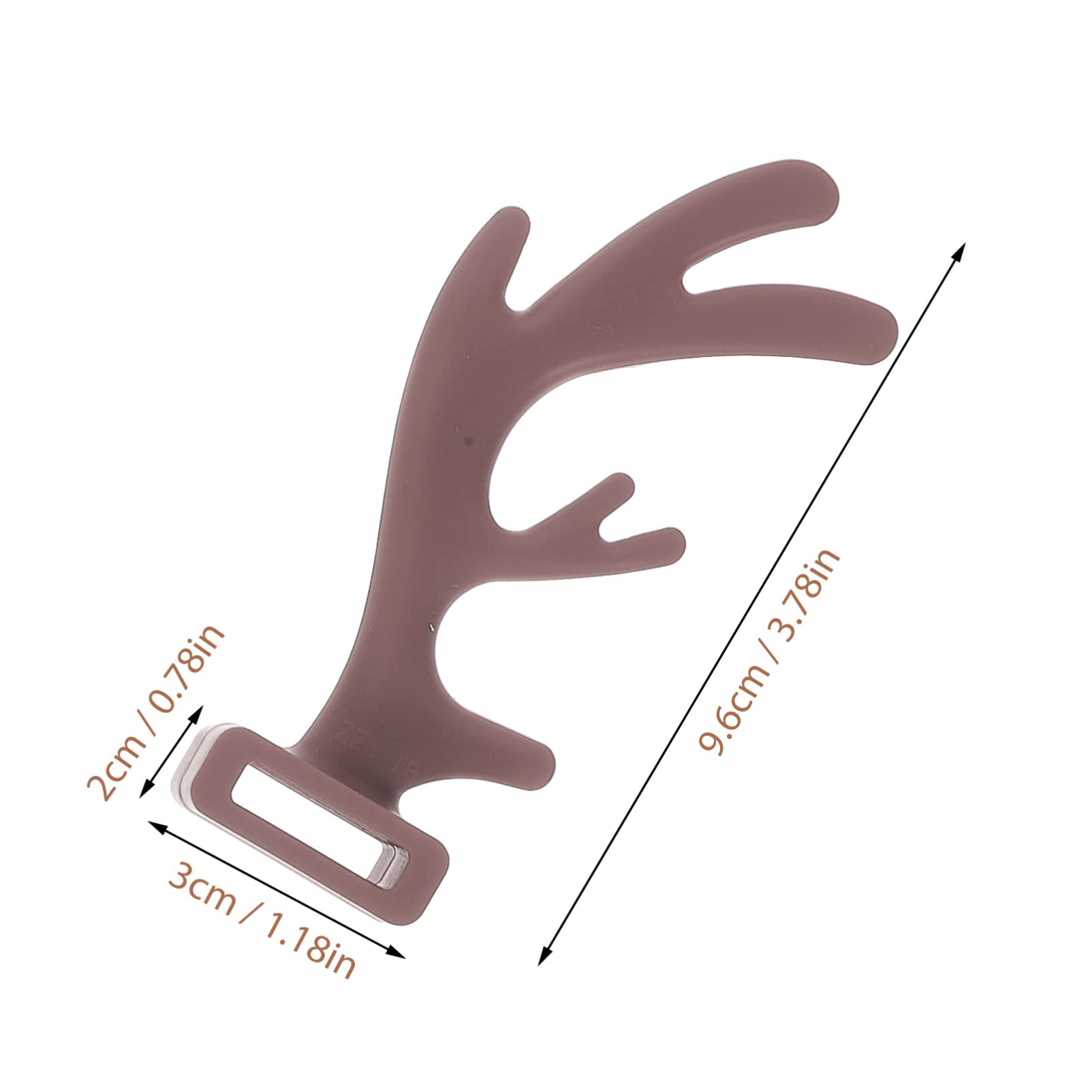 Gatuida 5 Pairs Soft Silicone Christmas Headband Antlers - Cute Reindeer Ear Headphones Accessories for Cosplay, Holiday Decor & Festive Parties - Perfect for Christmas Costumes, Office Celebrations & Family Gatherings
