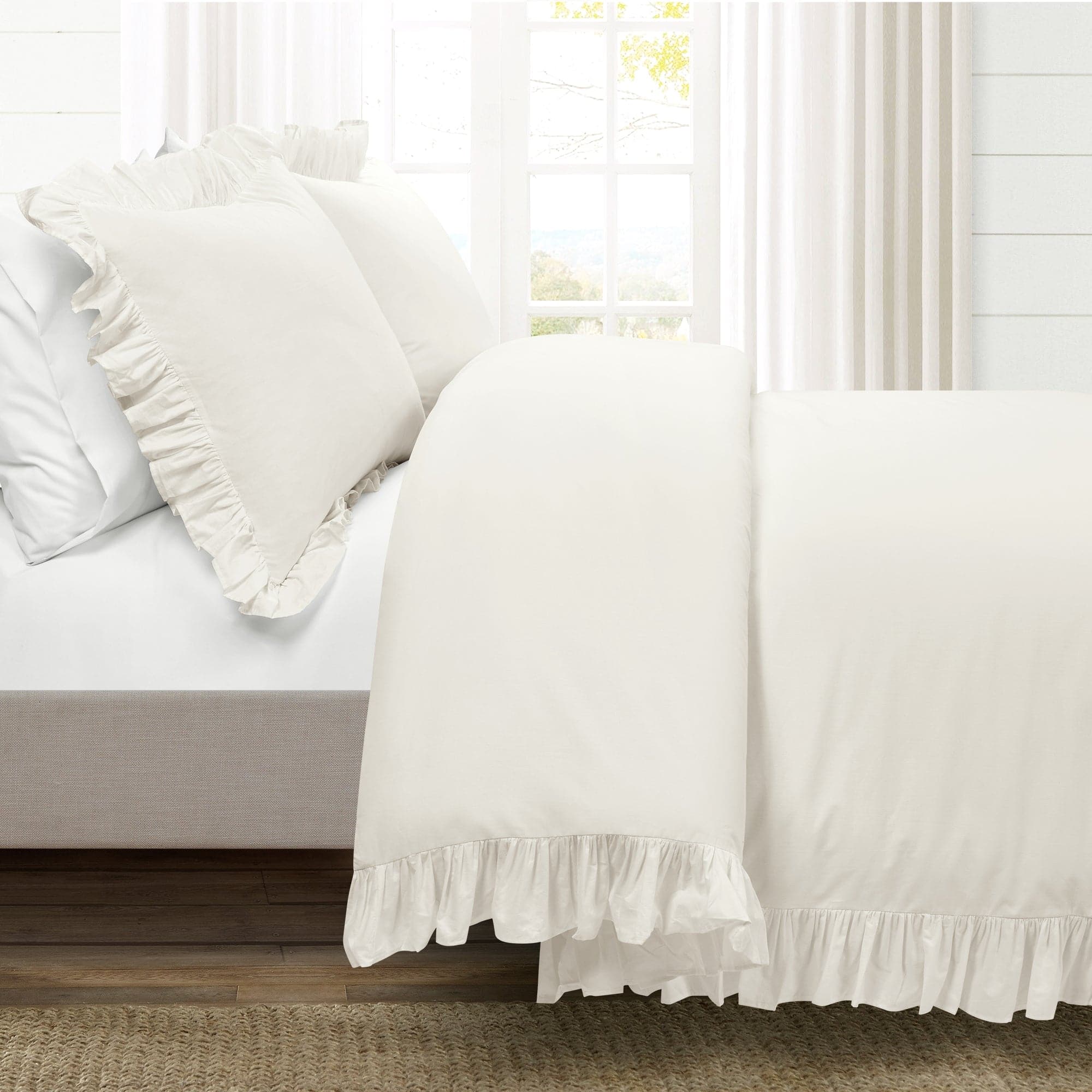 Premium 100% Cotton Duvet Cover Set - Soft & Breathable Bedding - Queen/King Size - Perfect for Master Bedroom, Guest Room & Hotel Use