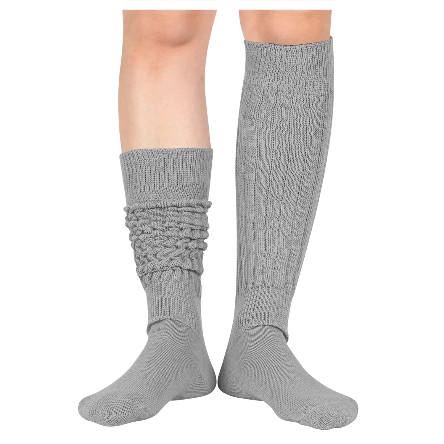 Trendy Slouch Socks for Women & Girls - Soft Scrunch Stacked Boot Socks (3-Pack) - Perfect for Winter Boots, Casual Outfits & Cozy Loungewear
