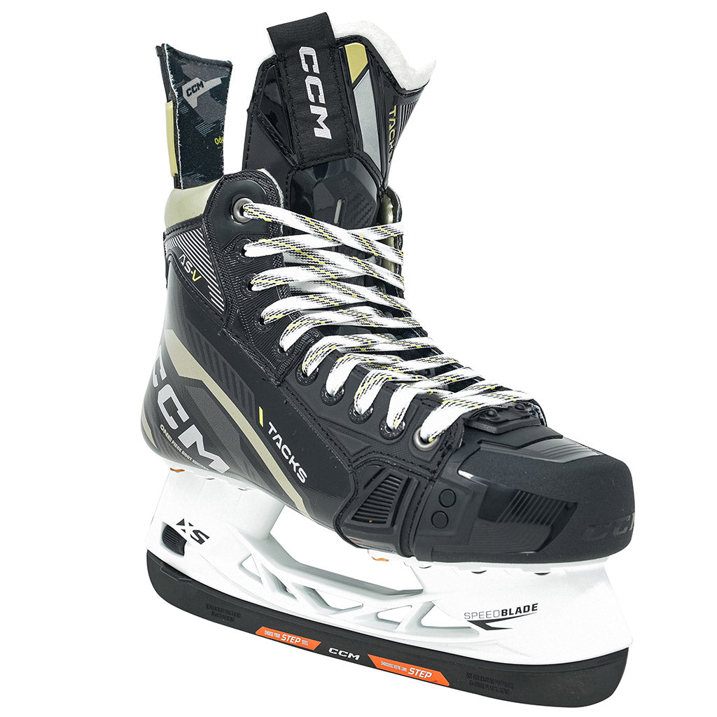 CCM Tacks AS V Intermediate Ice Hockey Skates - Professional Performance Skates for Youth & Adult Players - Perfect for Ice Rinks, Hockey Games & Training Sessions