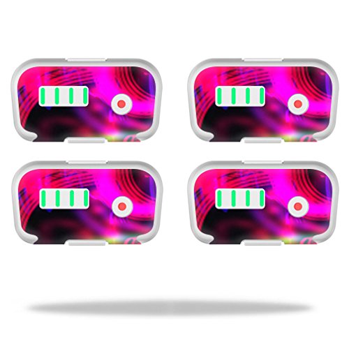 DJI Phantom 3 Battery Skin Wrap (4-Pack) - Neon Splatter Design Protective Cover Sticker | Compatible with DJI Phantom 3 Drone Batteries | Perfect for Customization, Protection & Style Enhancement