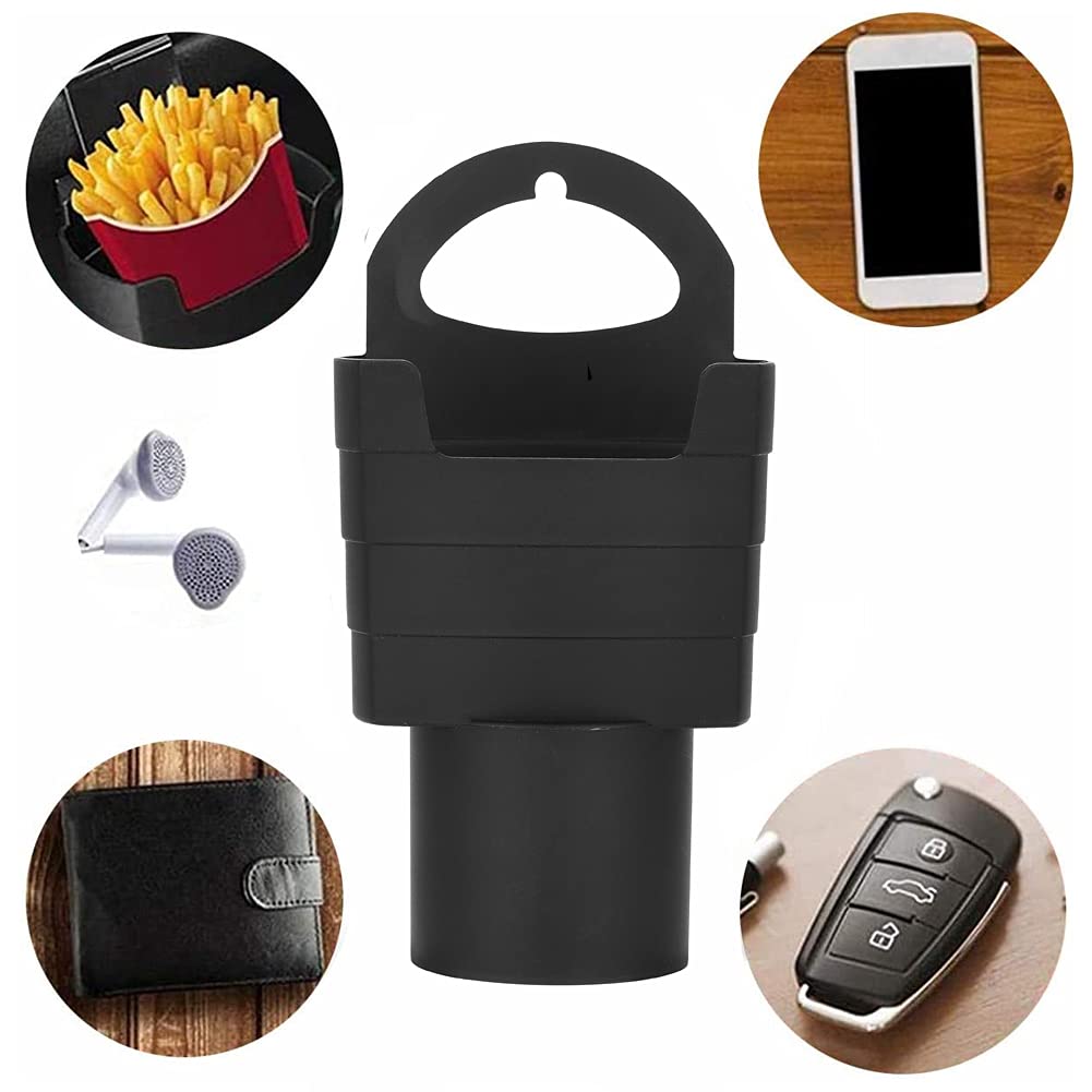 2 Pack Car French Fry Cup Holder - Multipurpose Fast Food & Drink Holder, Car Storage Organizer for Snacks, Coffee & Road Trips