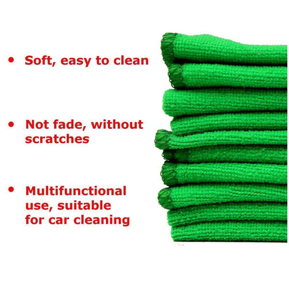 2-Pack Premium Microfiber Car Wash Towels - Super Soft & Absorbent Cleaning Cloths for Car Detailing, Drying & Polishing - Scratch-Free Auto Care Accessories (Perfect for Washing, Waxing & Interior Cleaning)