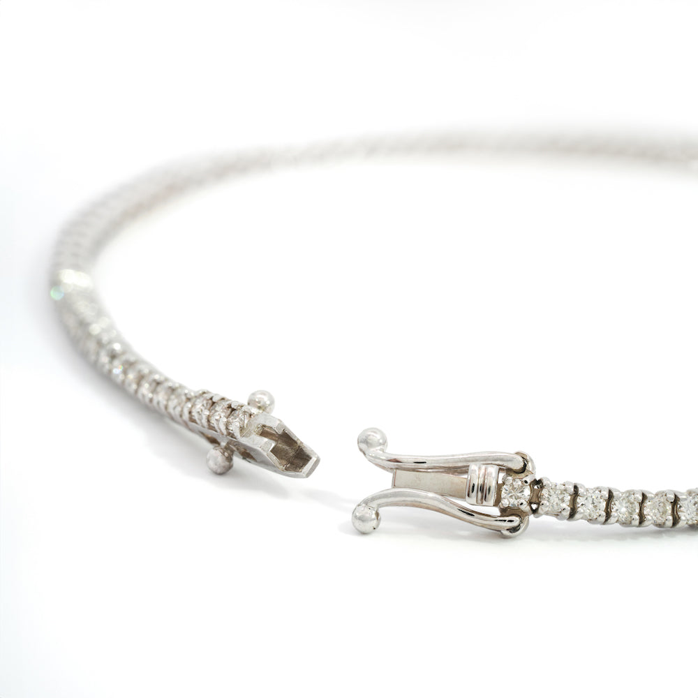14K Gold Diamond Tennis Bracelet for Women - Elegant & Sparkling Jewelry Gift for Anniversary, Wedding, Party & Special Occasions