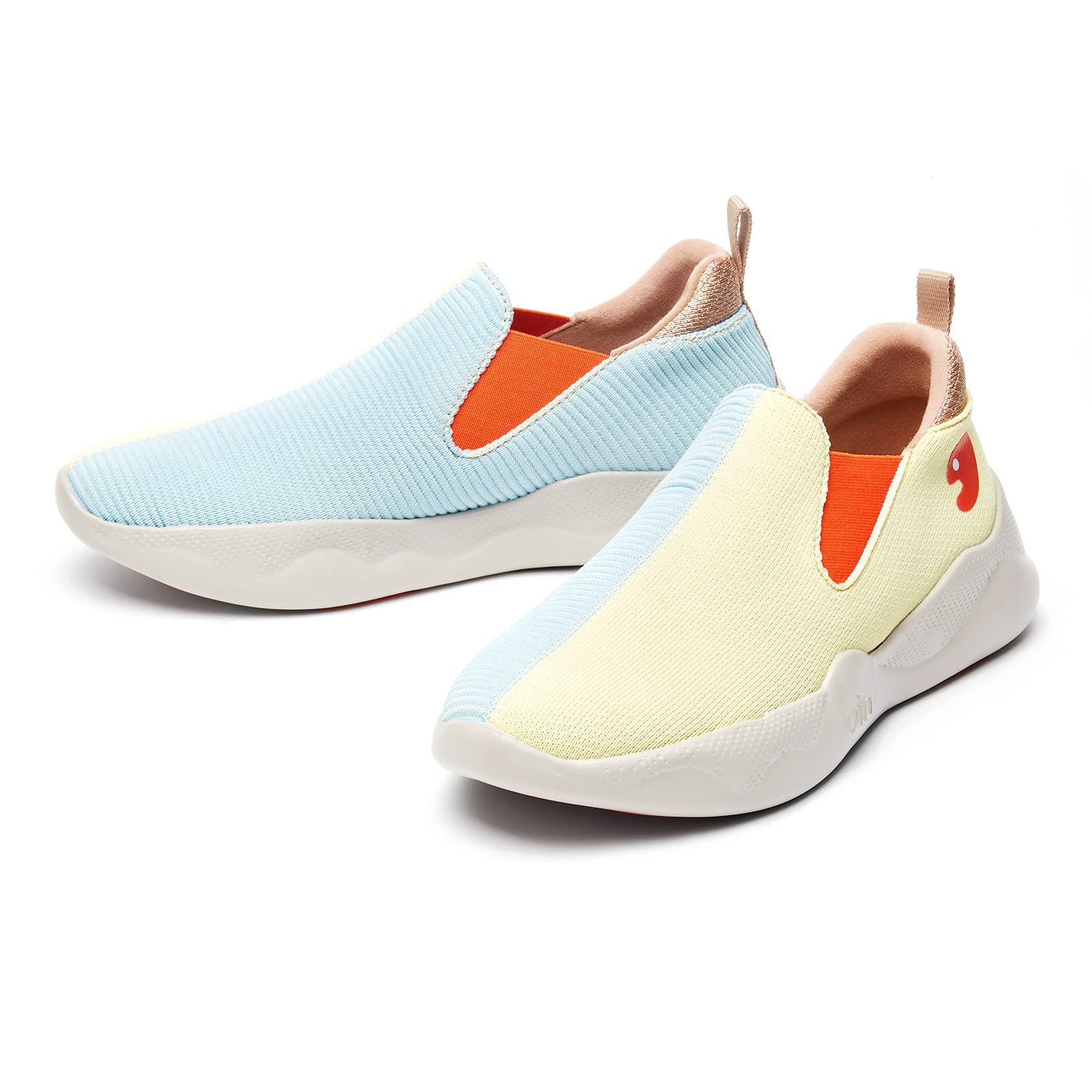 UIN Women's Fashion Sneakers - Lightweight Walking Shoes for Women, Slip On Casual Comfortable Athletic Shoes with Artistic Painting Design | Perfect for Travel, Workout & Everyday Wear