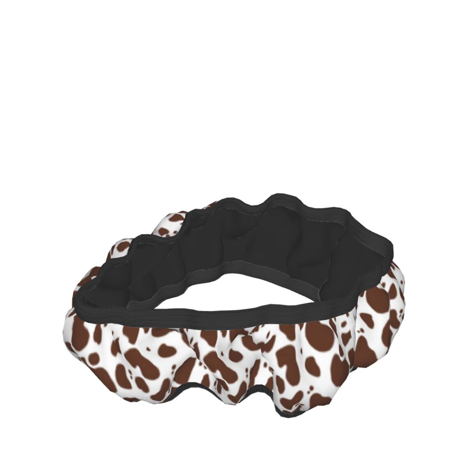 Cute Cow Print Steering Wheel Cover - Universal Fit 15 Inch for Women & Girls - Soft Non-Slip Car Accessories for Comfort & Style - Perfect for Daily Commute, Road Trips & Gift Giving