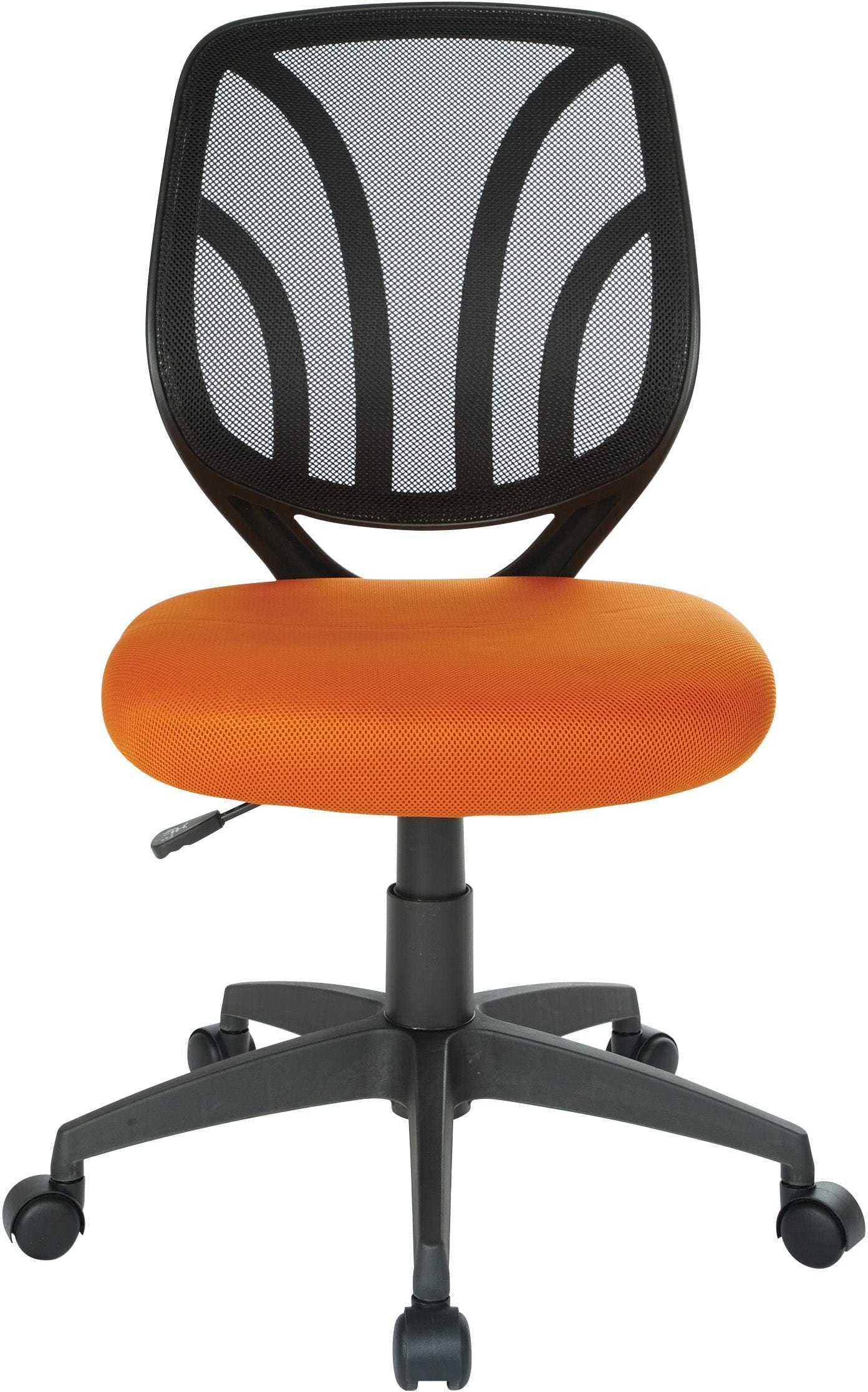 Office Star Screen Back Armless Task Chair [EM69200PN] - Ergonomic Mesh Office Chair for Home & Workspace, Ideal for Long Hours of Sitting & Computer Work