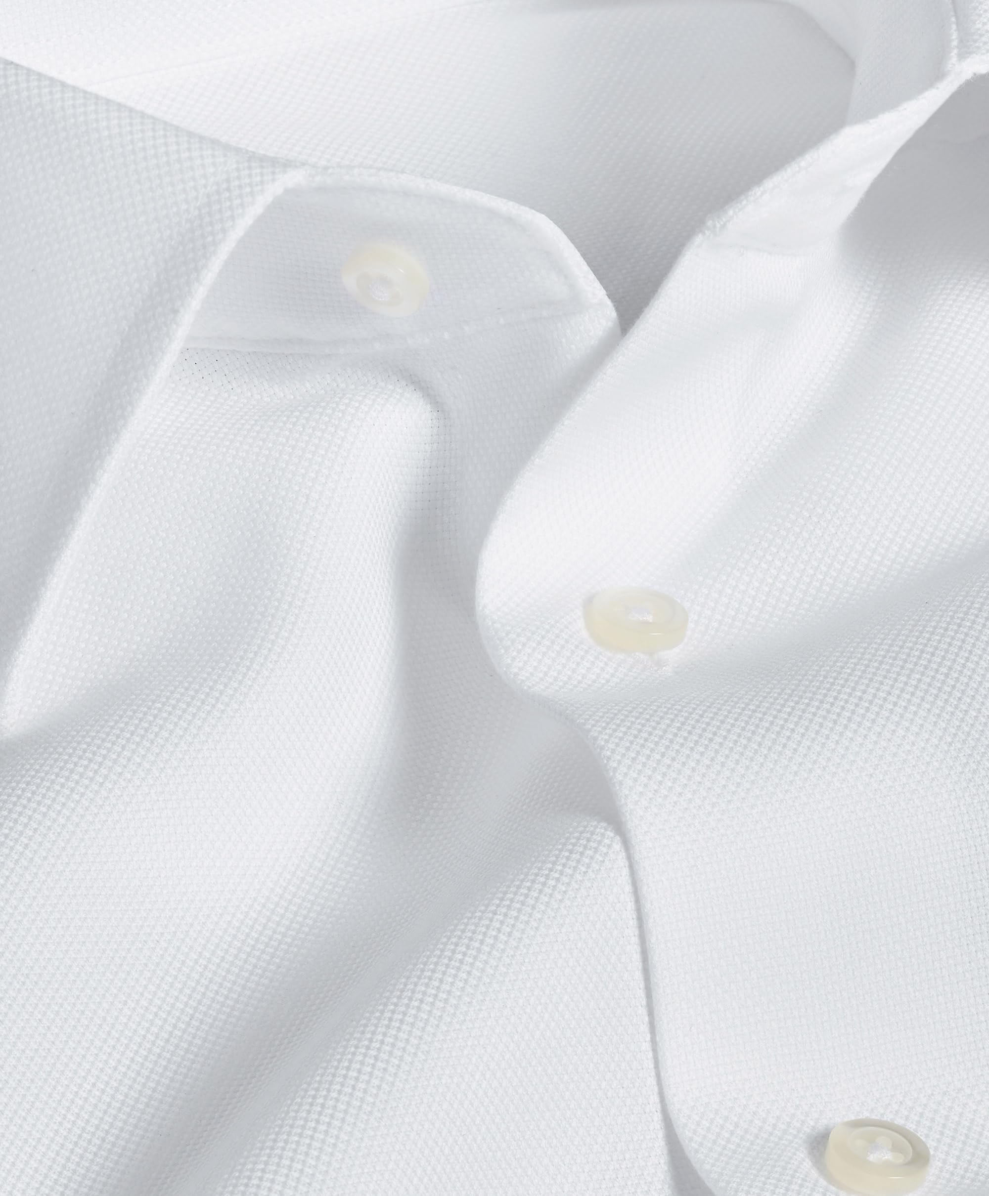 Premium Men's Trim Fit Royal Oxford 100% Cotton Dress Shirt - Formal & Business Attire for Office, Weddings & Special Occasions