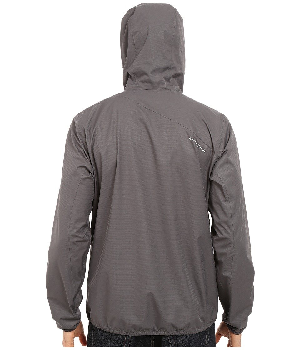 Spyder Men's Bayse Shell Jacket - Lightweight Waterproof Windbreaker for Hiking, Skiing & Outdoor Activities