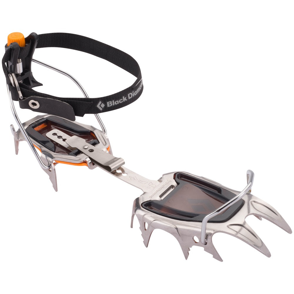 Black Diamond Sabretooth Pro Crampons - Ice Climbing & Mountaineering Gear for Winter Hiking, Glacier Travel & Alpine Adventures