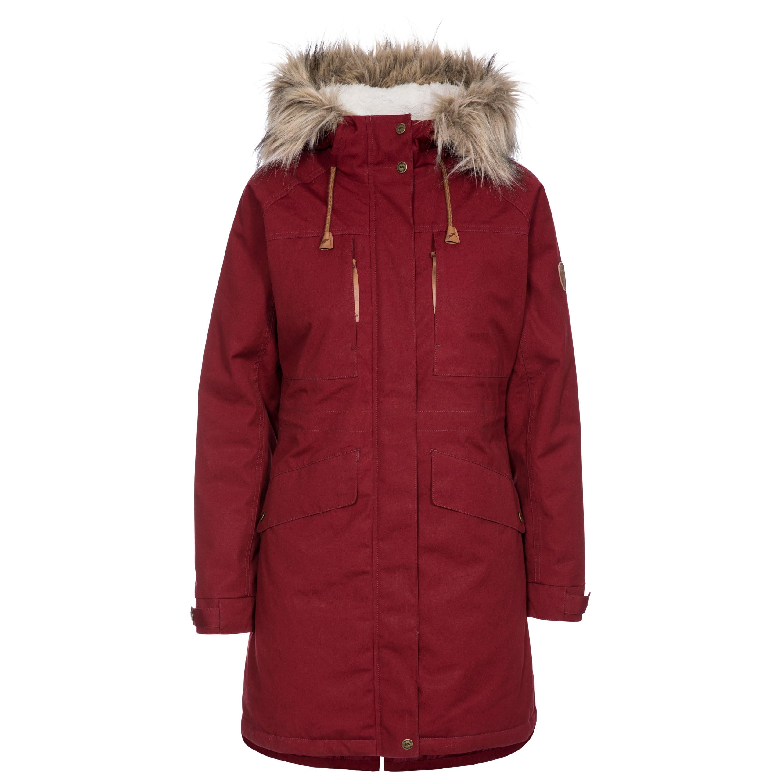 Trespass Women's Faithful Waterproof Jacket - Lightweight Windproof Outdoor Coat for Hiking, Camping & Travel