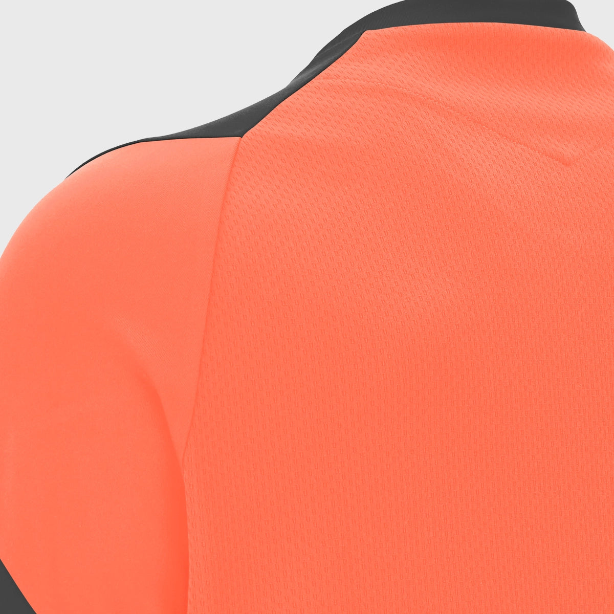 Macron Barbarians Rugby Staff Poly Dry Tee Coral 2025 - Breathable Quick-Dry Rugby Shirt for Training & Matches - Perfect for Rugby Fans and Players