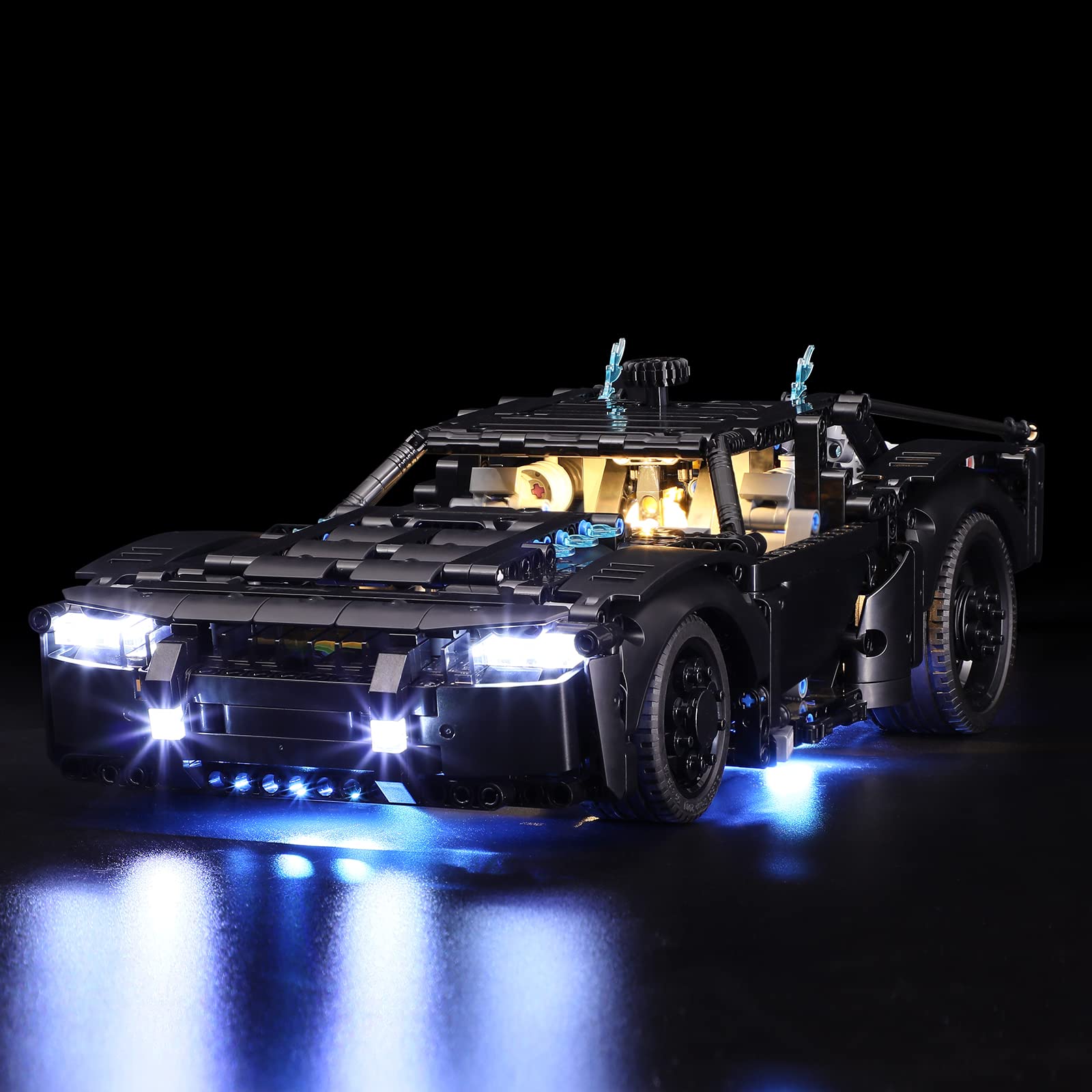 LIGHTAILING LED Light Kit for Lego 42127 Technic The Batman Batmobile Building Blocks Model - Compatible with Official Lego Sets (Model Not Included) - Perfect for Display, Night Lighting & Collector Showcase