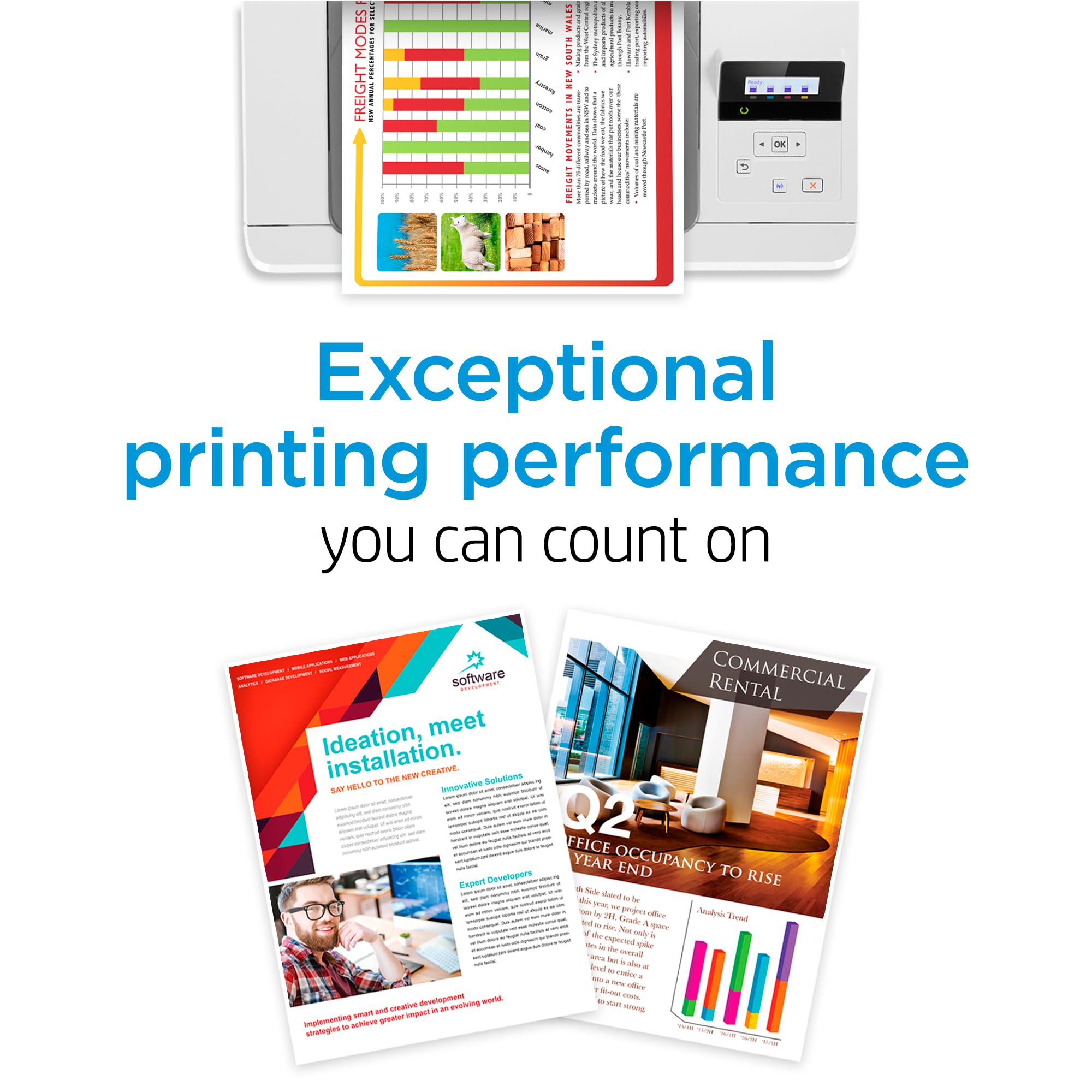 HP 304A Black Toner Cartridge - Compatible with HP Color LaserJet CM2320 MFP & CP2025 Series (CC530A) | High-Yield Replacement for Office Printing, Business Documents & Home Use