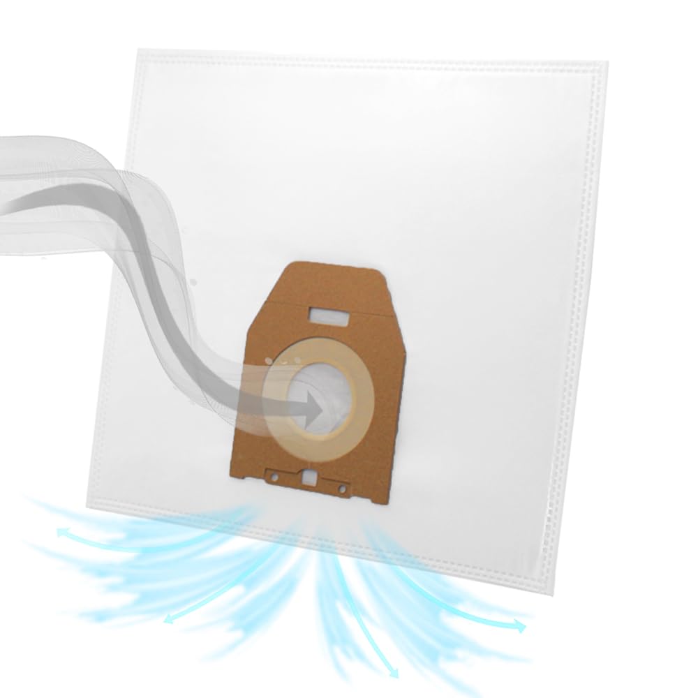 40 Pack Philips TC 636 Vacuum Cleaner Bags - HEPA Filter Replacement Dust Bags for Philips Vacuum Cleaners - Perfect for Home Cleaning, Pet Hair Removal & Allergy Relief
