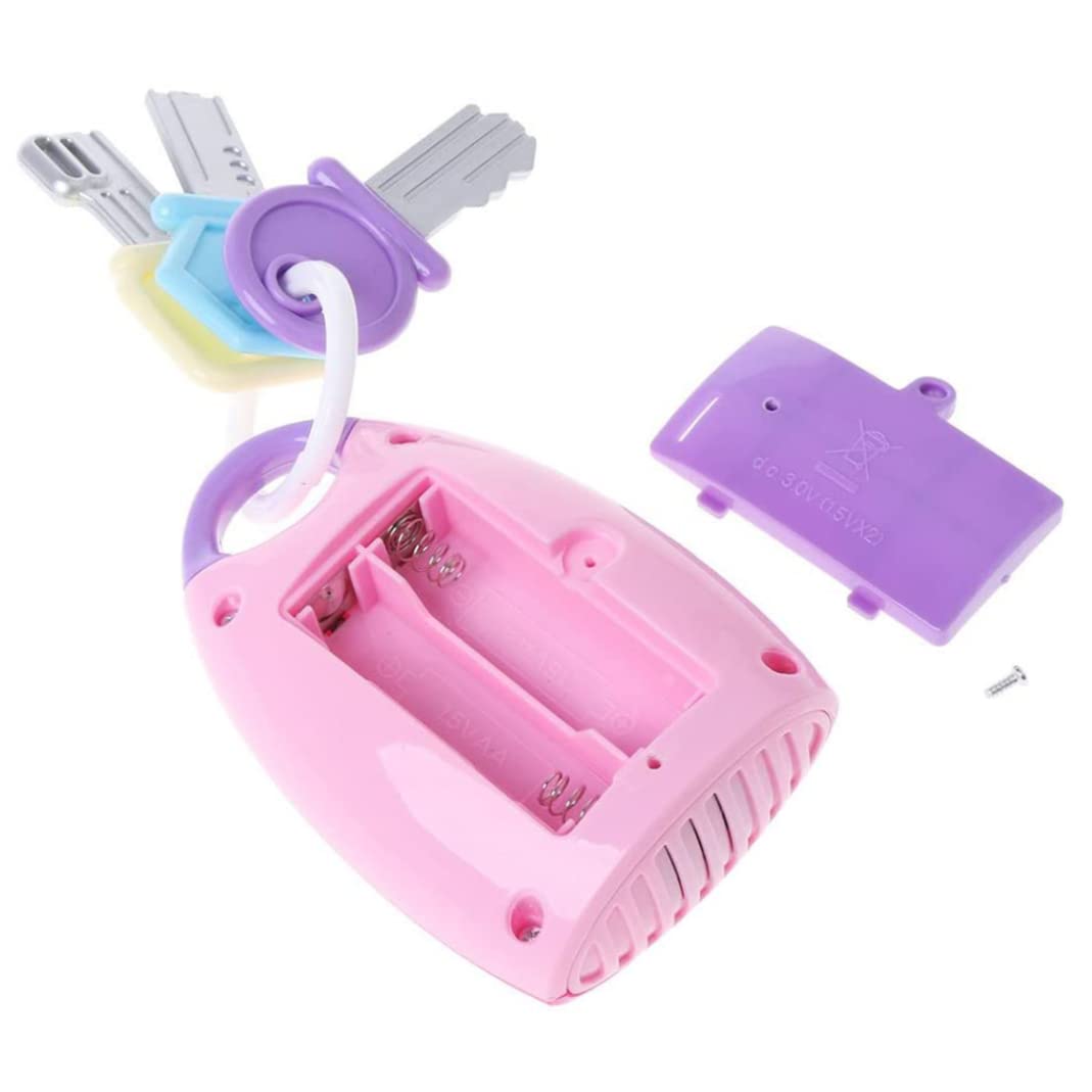 Interactive Baby Toy - Music Remote Car Key Early Educational Flash Toy for Kids | Toddler Learning & Development Gift | Birthday, Party & Festival Present | Perfect for Playtime, Travel & Sensory Stimulation