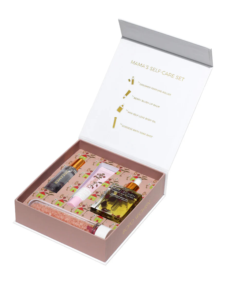 Self Care Gift Set for Mom - 4 Piece Relaxation & Spa Kit with Bath Bombs, Body Lotion, Scented Candle & Face Mask | Perfect Mother's Day Gift, Birthday Present & Women's Spa Day Essentials