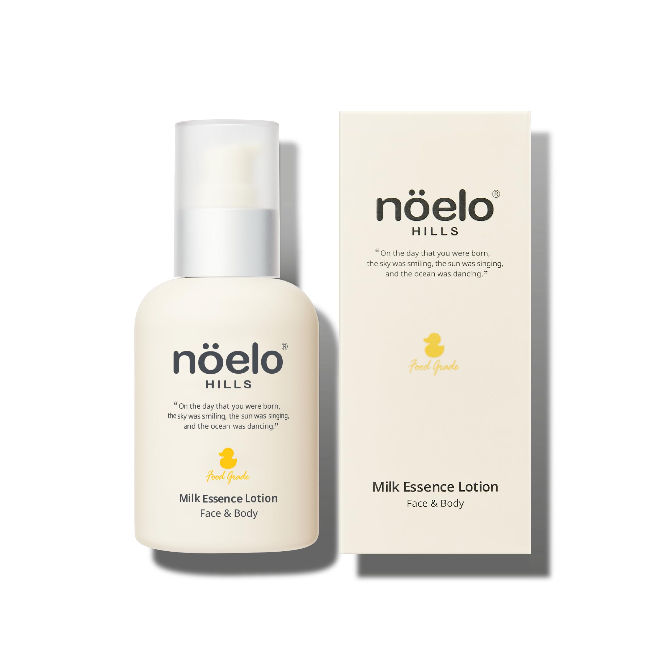 Organic Milk Essence Lotion 5.07 Fl Oz - Hypoallergenic Baby Lotion for Newborns & Sensitive Skin | Food Grade, Non-Toxic Korean Skincare for Face & Body | Gentle Moisturizer for Daily Use, Baby Massage & Dry Skin Care