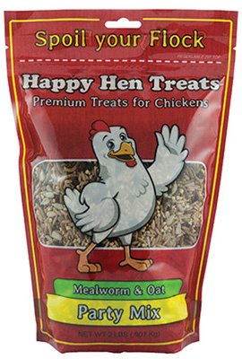 Premium Poultry Feed Mix with Mealworms & Oats - 2 Lbs Bag - High Protein Chicken & Bird Food for Backyard Flocks, Wild Birds & Pet Poultry - Ideal for Daily Feeding & Winter Nutrition