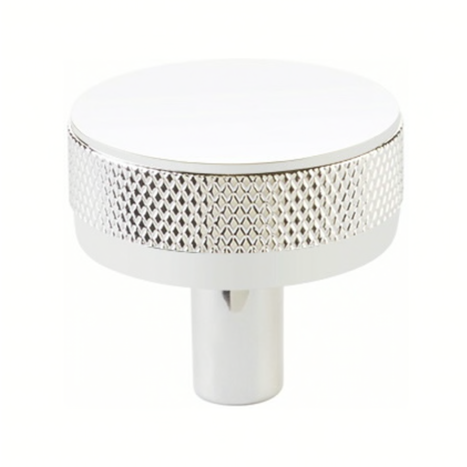 Premium Knurled Select Polished Chrome Cabinet Knobs & Drawer Pulls - Elegant Hardware for Kitchen, Bathroom & Furniture Upgrade