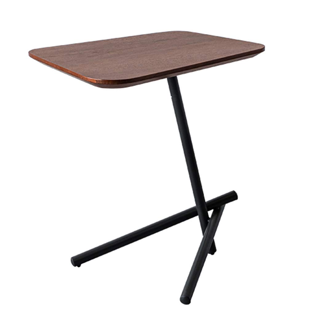 Nordic Style End Table, Side Table, Corner Coffee Table - Simple Modern Bedside Table & Laptop Desk for Balcony, Bedroom, Office - Sturdy Metal Base & Easy to Clean Surface - Perfect for Small Spaces, Reading Nooks & Home Decor