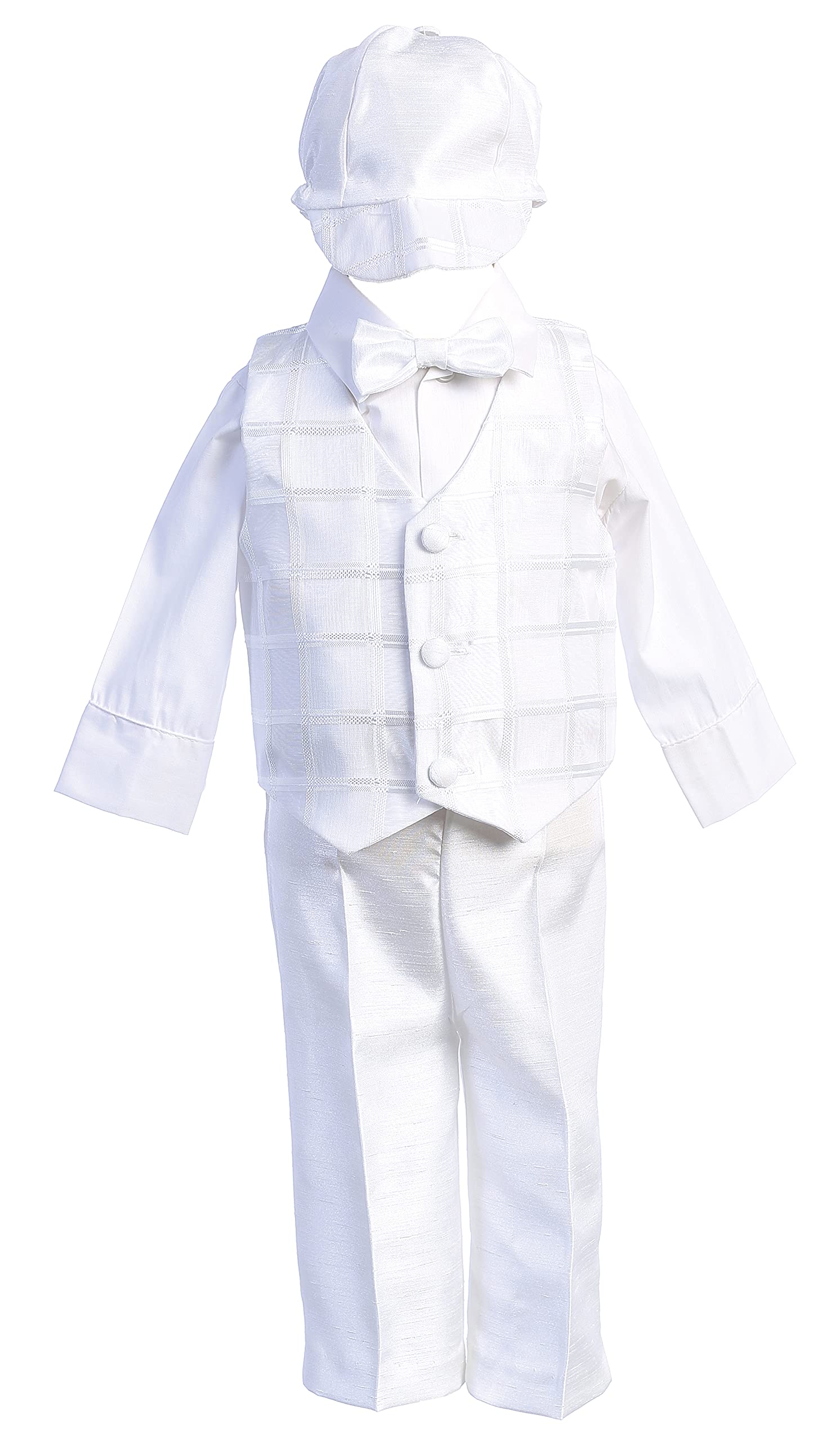 Baby Boy Baptism Outfits - Christening Suit with Vest & Pants for Infant Boys | Ropa de Bautizo para Niño | Perfect for Church Ceremonies & Special Occasions
