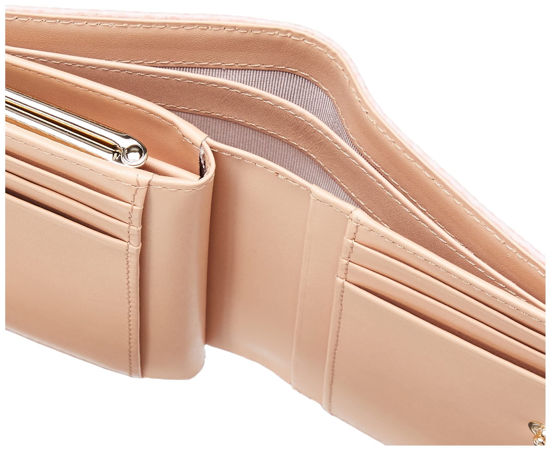 TOPKAPI Women's Foldable Wallet - Slim RFID Blocking Leather Wallet for Women - Perfect for Travel, Shopping, and Everyday Use