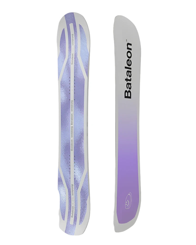 Bataleon 2025 Women's Push Up Snowboard - Lightweight & Durable for All-Mountain Riding | Perfect for Freestyle, Powder & Park Performance