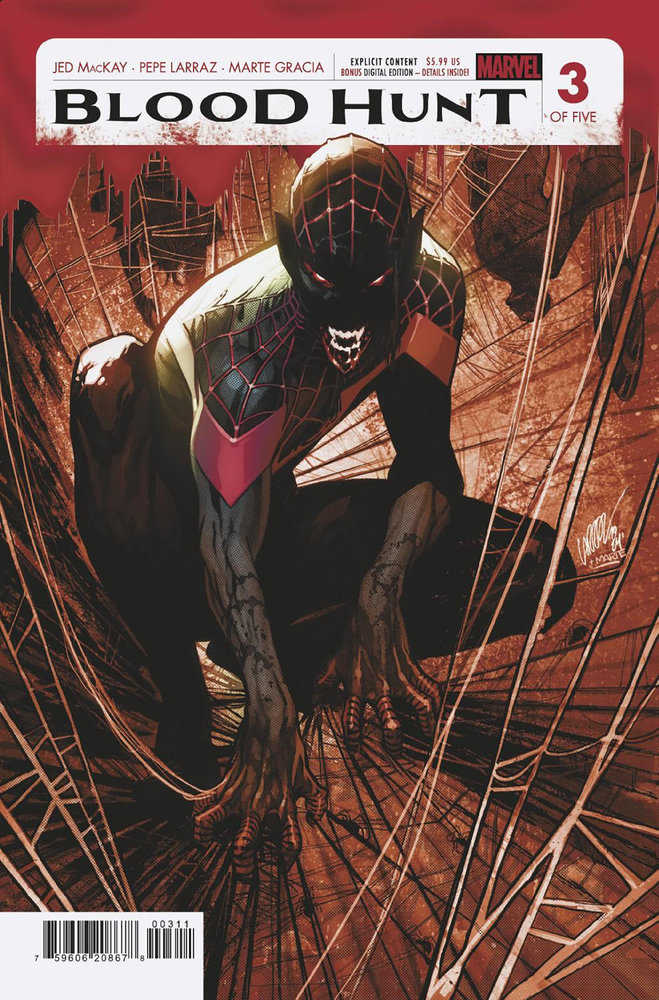 Blood Hunt: Red Band #3 [Bh] - Exclusive Comic Book for Marvel Fans | Collectible Superhero Series | Perfect for Comic Book Enthusiasts & Collectors