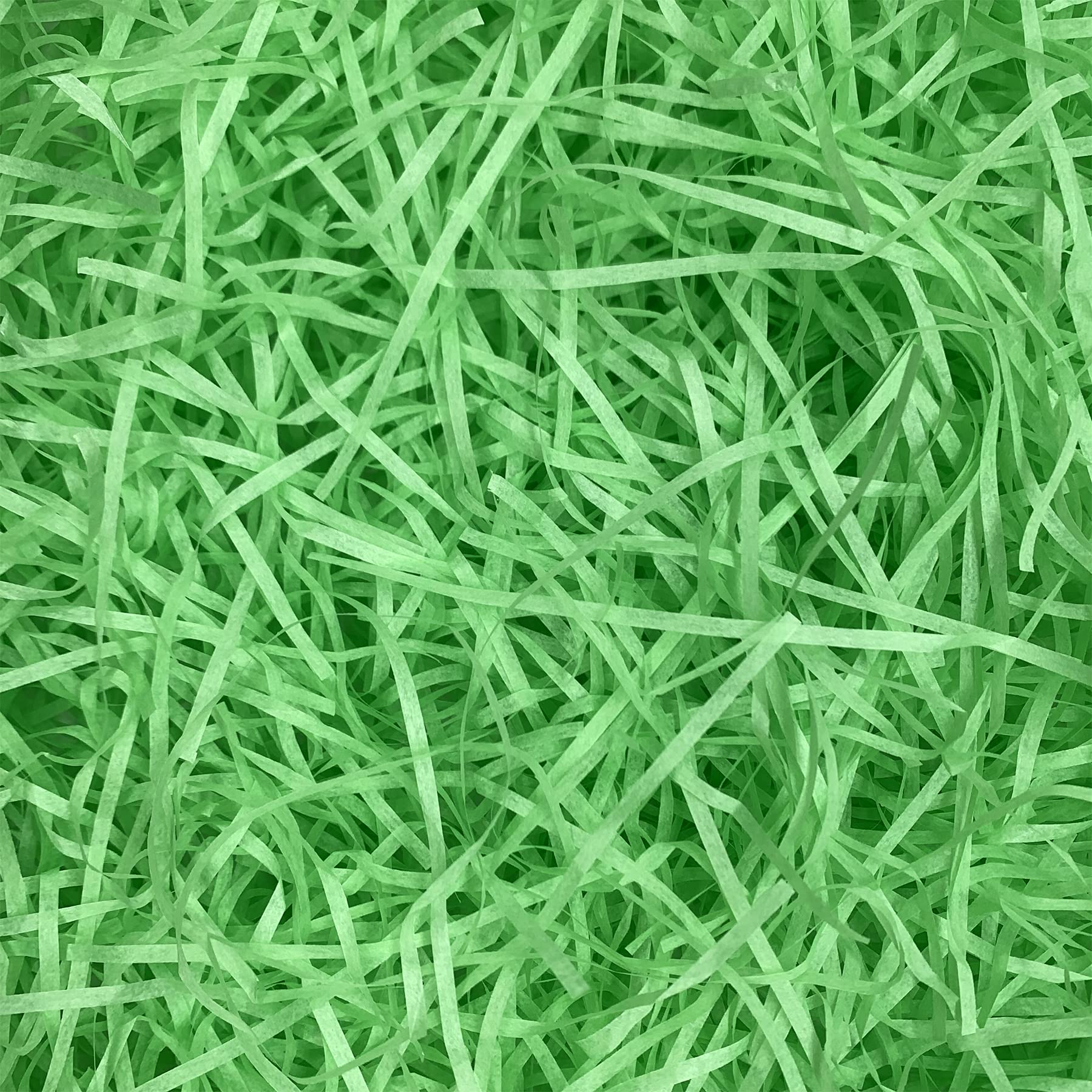 PEVOGON Green Easter Grass Filler - 200G Basket Stuffing Paper Shreds for Easter Egg Hunt, Gift Packaging & Party Decorations | Perfect for Easter Baskets, Spring Celebrations & DIY Crafts