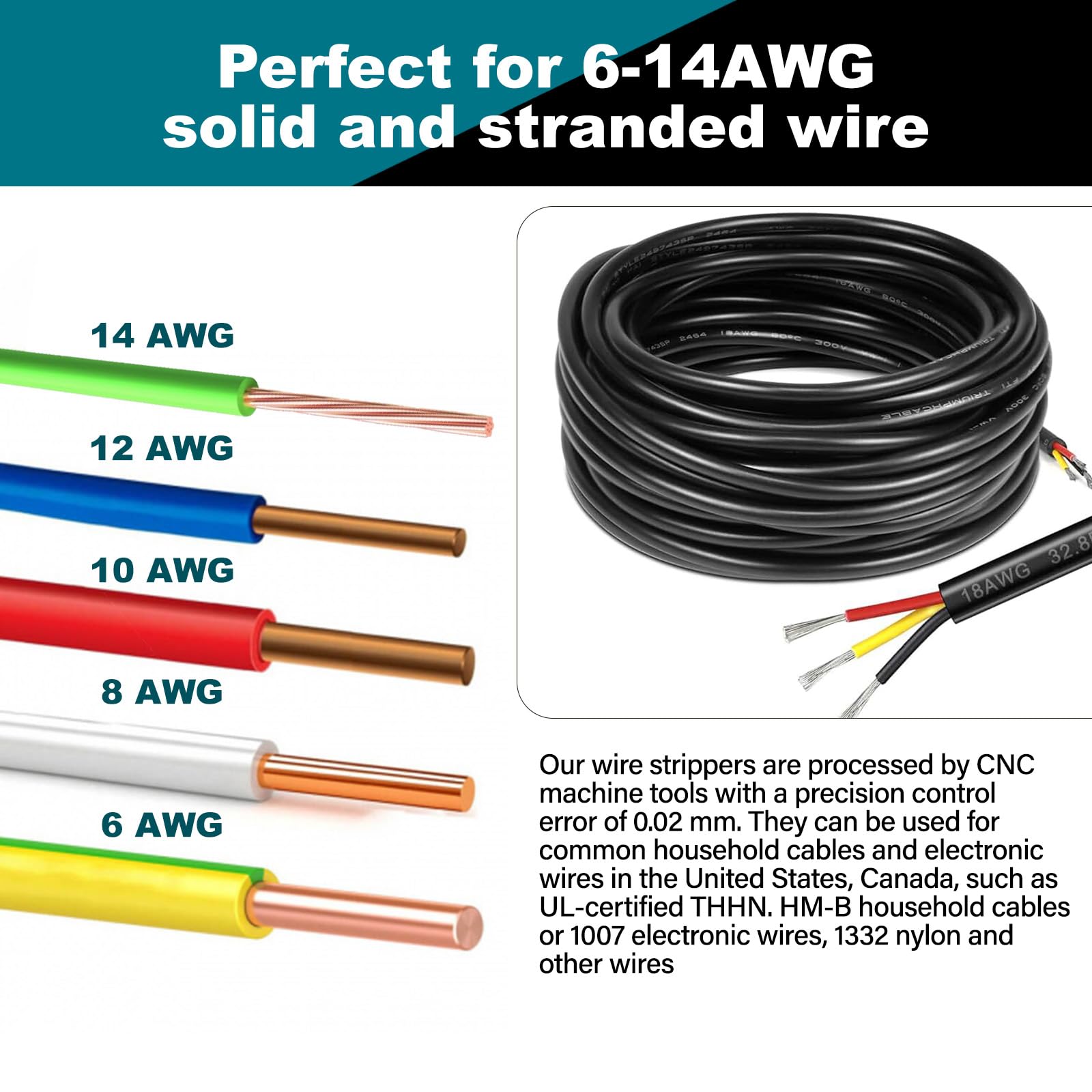 **10-Piece Automatic Wire Stripper & Twister Kit for Drill - Electrician Tools for Efficient Cable Stripping & Twisting - Improve Work Efficiency 10X - Perfect for Electrical Wiring, DIY Projects & Professional Use**