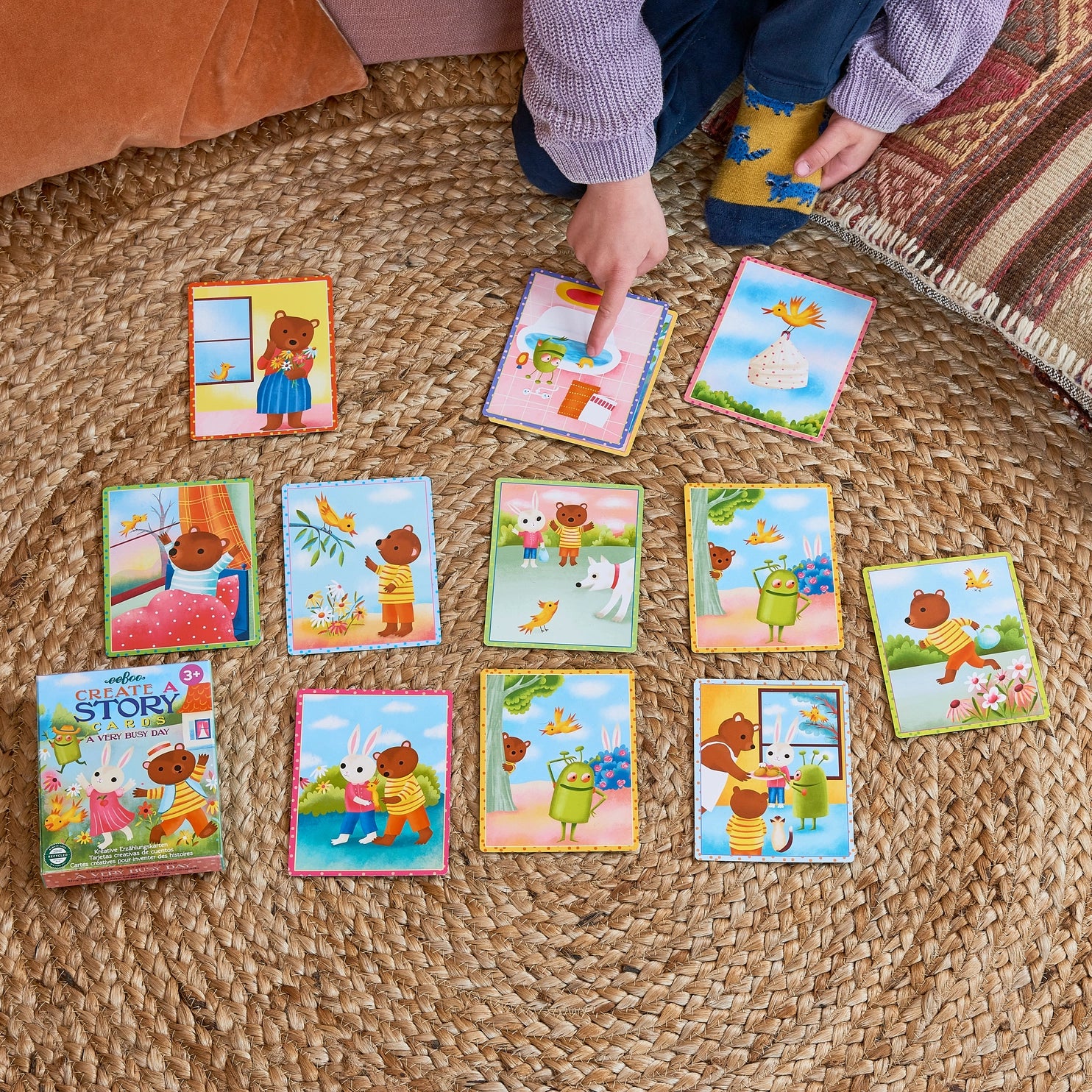 Create A Story Cards - Fun & Educational Storytelling Game for Kids - Perfect for Family Game Night & Classroom Activities