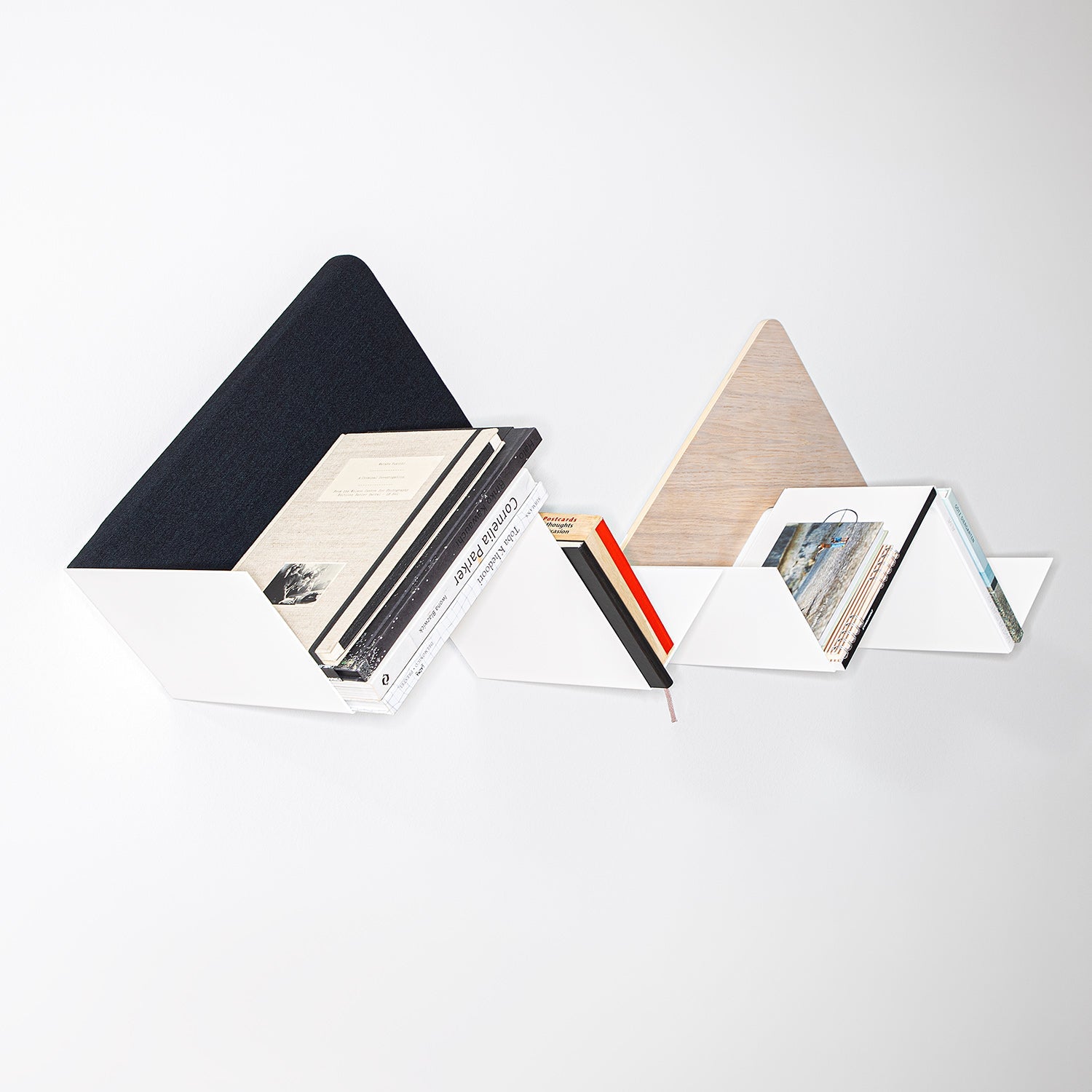B Line Fishbone Modular Shelf - Stylish & Customizable Storage Solution for Living Room, Bedroom, or Office Organization