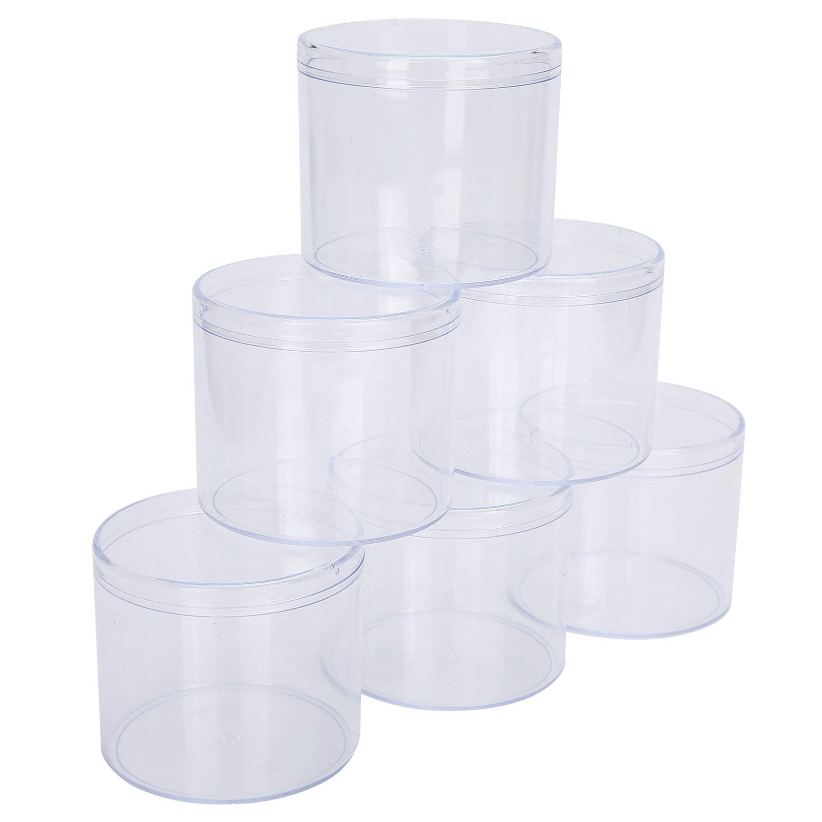 Clear Plastic Candy Storage Boxes - Airtight Transparent Containers for Candy, Snacks, Cookies & Desserts - Perfect for Home, Party, Bakery & Retail Display