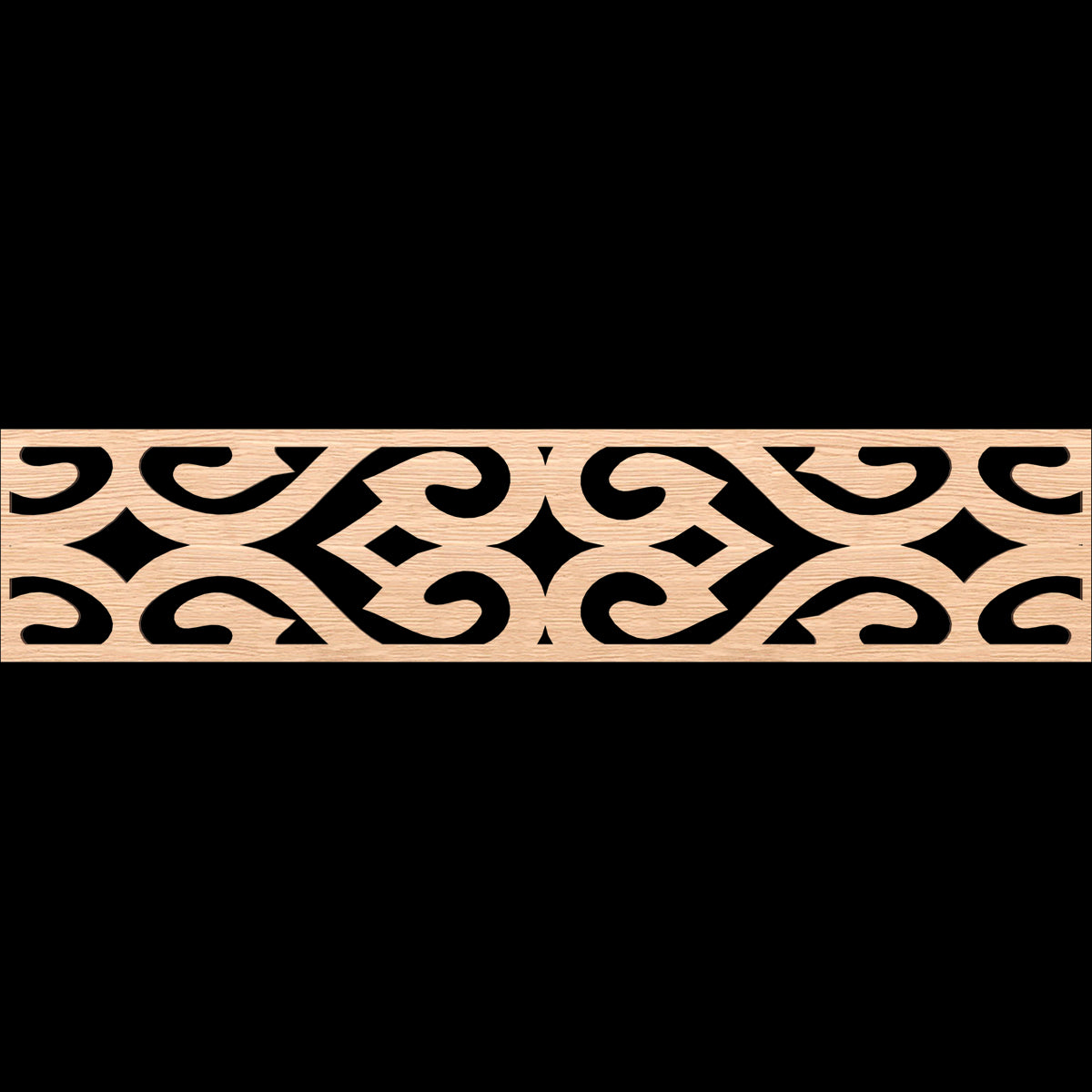 Keene Fretwork Moulding - Decorative Wood Trim for Home & Furniture | Perfect for DIY Projects, Wall Paneling and Cabinet Accents