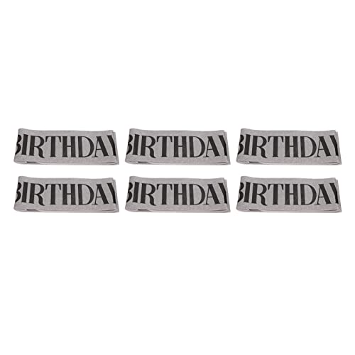 Elegant Silver Birthday Girl Sash - Soft, Comfortable & Reusable Shoulder Strap for Birthday Parties, Bridal Showers & Special Celebrations