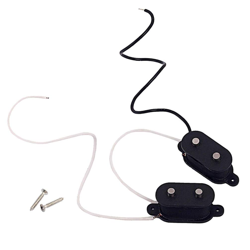 Healifty Bass Guitar Pickup Set - Neck & Bridge Pickups for Electric Bass & Guitar | Perfect for Live Performances & Studio Recording