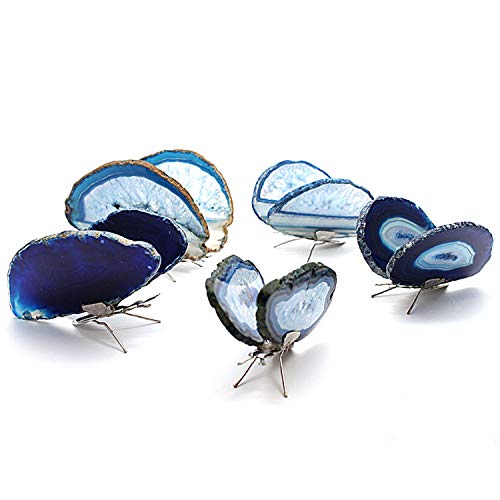 Blue Agate Butterfly (BFLY-10002)