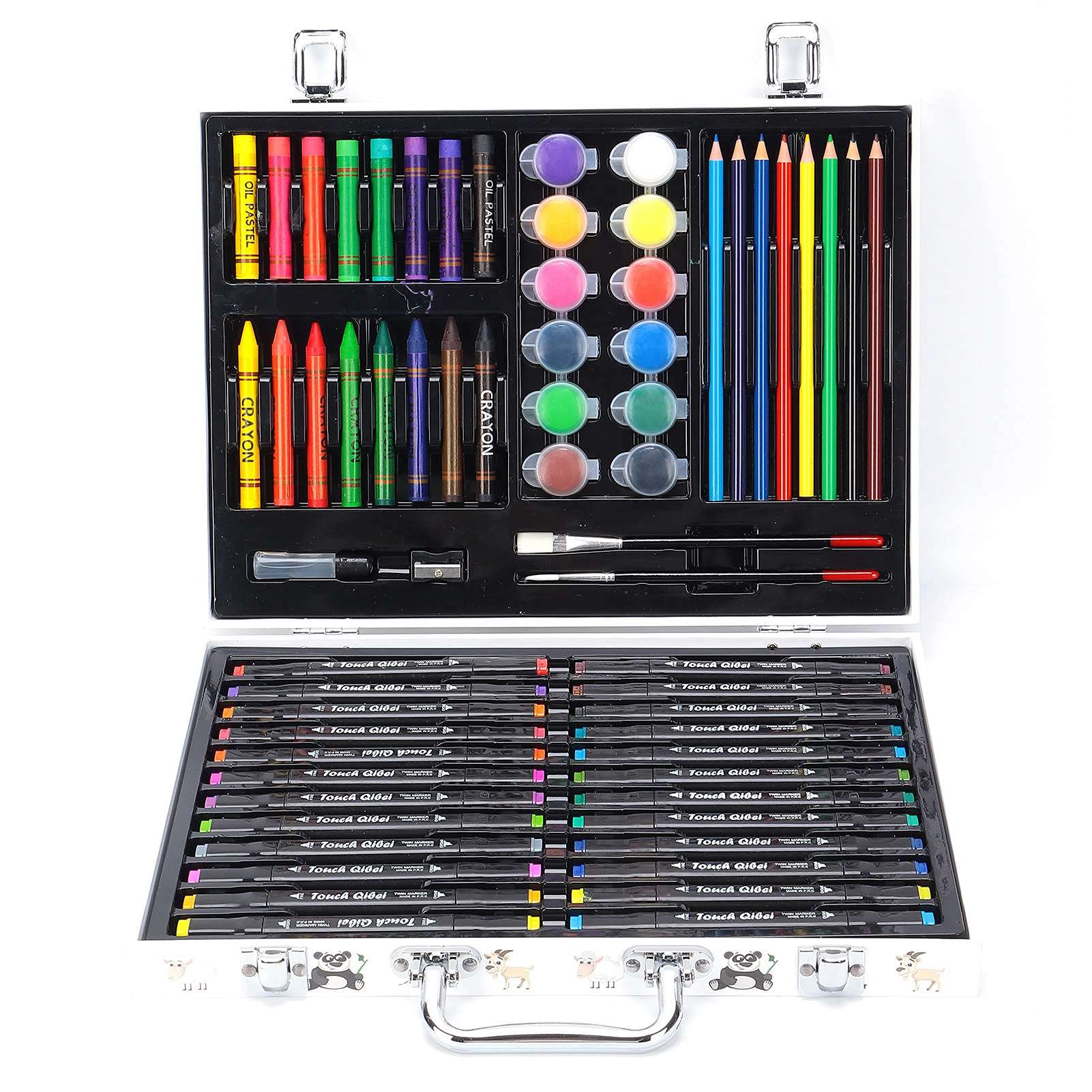 Professional Sketching Pencils Set with Wooden Storage Box - High-Quality Wax Drawing Pencils for Artists, Painting Supplies & DIY Art Projects - Perfect for Sketching, Shading, and Handmade Art Creations