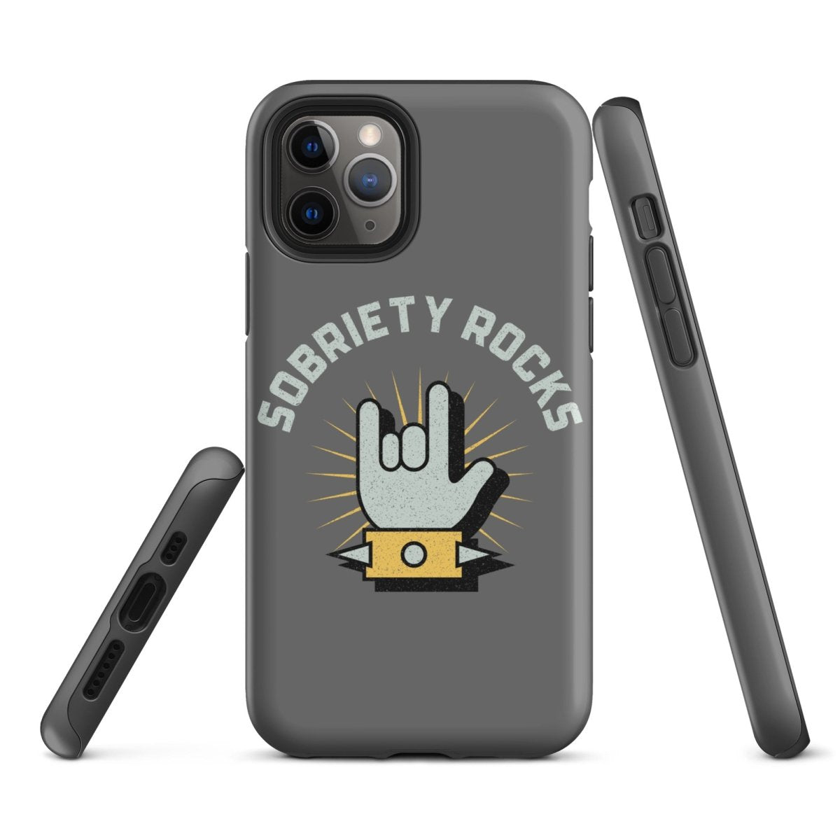 Premium Sobriety Rocks Tough Case for iPhone® - Durable Protection for Everyday Use & Outdoor Adventures