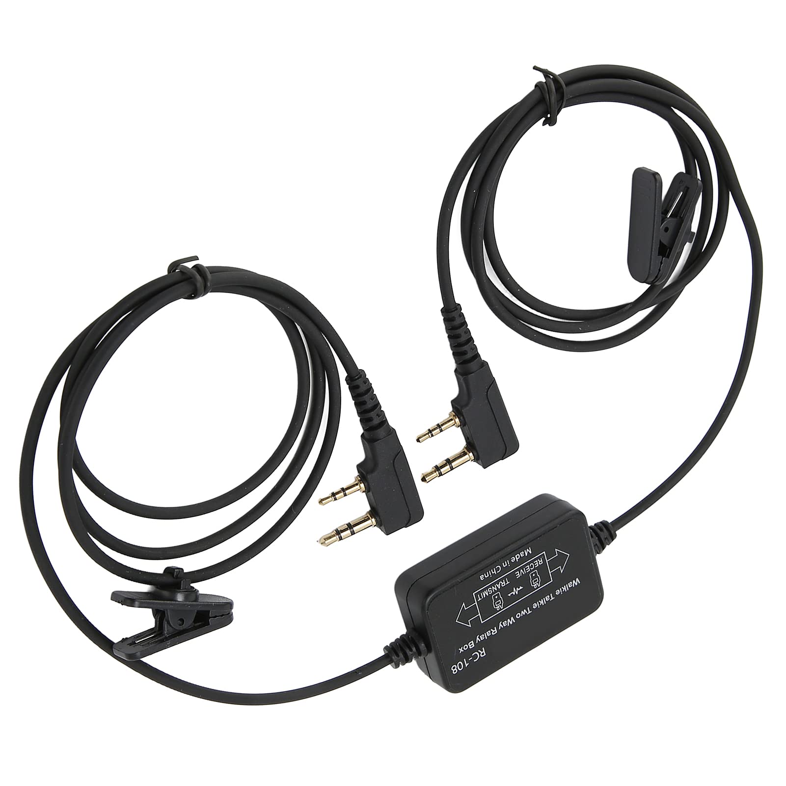 RC-108 Relay Box - Two-Way Radio Repeater for Handheld Walkie Talkies | Portable Intercom System for Clear Communication in Outdoor, Construction & Security Scenes