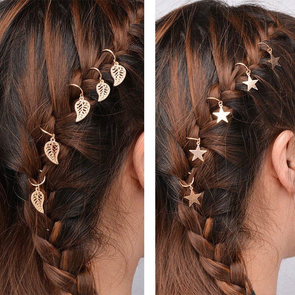 80pcs Aluminum Dreadlock Beads & Metal Braid Cuffs - Hair Braid Rings & Clips for Natural Hair, Locs, Twists - Perfect for Boho, Festival & Everyday Hair Decorations