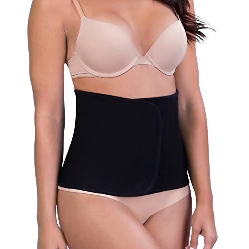 Belly Bandit – Bamboo Viscose Postpartum Belly Wrap – C-Section Recovery Belt & Post Pregnancy Abdominal Binder – Comfortable Compression Garment for After Birth Support – Black, Small – Ideal for Postpartum Healing, C-Section Comfort & Tummy Toning