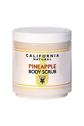 V'TAE Pineapple Body Scrub - Exfoliating & Moisturizing 23 oz with Natural Fragrance | Spa Quality Skincare for Smooth, Glowing Skin - Perfect for Shower & Self Care Routine