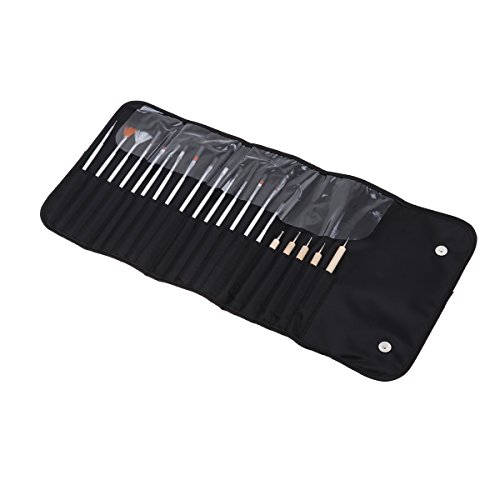 20pcs Professional Nail Art Brushes Set - Dotting Pens, Detailing & Painting Tools for Acrylic Nails, Gel Polish - Perfect for Salon, Home Manicure & DIY Nail Designs