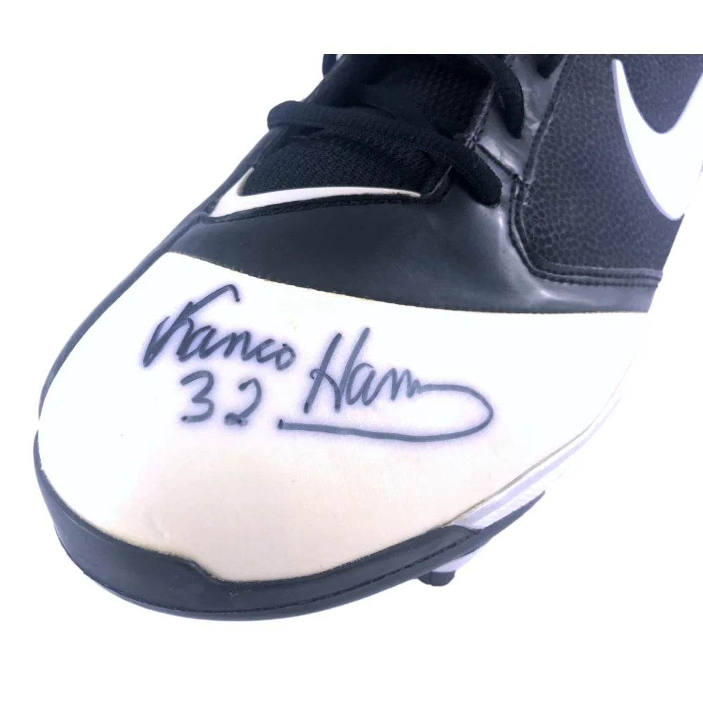 Authentic Franco Harris Autographed Football Cleat - Pittsburgh Steelers Legend Signed with JSA COA - Perfect for Sports Memorabilia Collectors and Steelers Fans Display