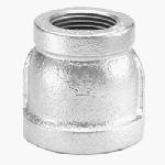 Galvanized Pipe Fitting - 2 x 1/4-Inch Reducing Coupling for Plumbing, HVAC & Water Supply Systems | Durable Metal Connector for Pipe Size Transition