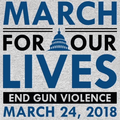 March for Our Lives Anti-Gun Violence Protest Men's T-Shirt - Casual Wear for Activism & Social Justice Events